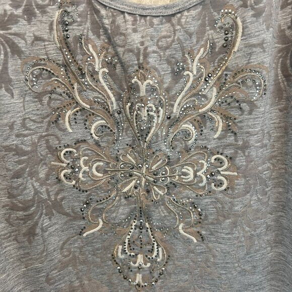 Maurices Embellished Lace Back Tank - Picture 3 of 7